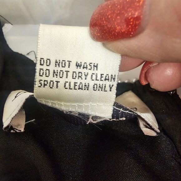 laurence kazar beaded top vintage 80s Sz 3X 100 Silk Holiday New Year Eve H108 - Picture 8 of 9